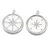 Brass Micro Pave Cubic Zirconia Pendants ZIRC-S061-169P-NF-2