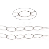 304 Stainless Steel Paperclip Chains STAS-A048-04P-2