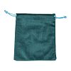 Velvet Jewelry Drawstring Storage Pouches ABAG-P013-02D-08-1