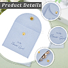 10Pcs Velvet Pouches with Snap Button ABAG-SP0001-42D-4
