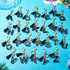 1Pc Resin Letter Keychains KEYC-TADJ0001-09E-7
