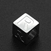 Non-Tarnish 201 Stainless Steel European Beads LS-STAS-N090-LA062-R-1