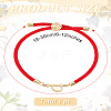 1Pc Adjustable Nylon Cord Slider Bracelets for Women BJEW-LP0001-32P-02-2