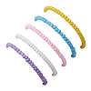 5Pcs 5 Colors Glass Seed Beaded Stretch Bracelet Sets BJEW-MZ00126-5