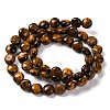 Natural Tiger Eye Beads Strands G-T047-A05-01-3