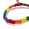 Rainbow Pride Bracelet LS-BJEW-F419-10-2