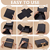 Cardboard Paper Gift Packing Boxes with Goldenrod Ribbon CON-WH0107-60C-4