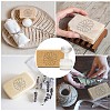 Clear Acrylic Soap Stamps DIY-WH0438-001-5
