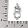 Brass Fold Over Clasps FIND-U017-16P-01-3