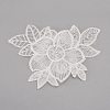 Milk Fiber Lace Embroidery Costume Accessories DIY-WH0019-55-2