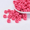 Valentine's Day Opaque Acrylic European Beads PL338-M4-3