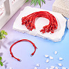 20Pcs Adjustable Korean Waxed Polyester Cord Bracelet Making BJEW-TAC0051-12-4