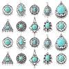 20Pcs 10 Styles Tibetan Style Alloy Chandelier Component Links FIND-CJ0002-36-1