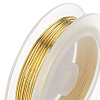 BENECREAT Round Brass Wire for Jewelry Making CWIR-BC0006-09-0.8mm-2