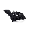 Halloween Themed Alloy Bat Adjustable Ring for Woman RJEW-L105-01-2