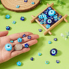 68Pcs 10 Styles Handmade Evil Eye Lampwork Beads LAMP-TA0002-71-6