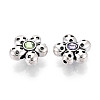 Tibetan Style Alloy Beads TIBE-N013-28AS-2
