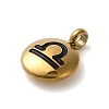 304 Stainless Steel Black Enamel Charms LS-STAS-R009-02G-11-2