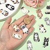 30Pcs 15 Styles Acrylic Pendants OACR-YW0002-64-5