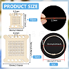 1Set Wood Thread Winding Boards FIND-FH0011-36-2