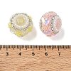 Acrylic & Resin & Rhinestone & Iron Beads AC-CBA30D1-01-3