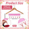 Fabric Hanging Clothes Peg Organizer AJEW-WH0455-394C-2
