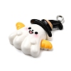 Halloween Opaque Resin Pendants CRES-D314-01P-04-2