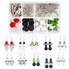 DIY Christmas Dangle Earring Making Kits DIY-SC0019-54-1