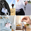 6Pcs 6 Colors PU Leather Kaychians KEYC-CA0001-56-7