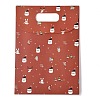 Christmas Themed Pattern Rectangle Kraft Paper Flip Bags CARB-L008-02M-01-1