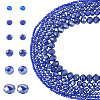 6 Strands 6 Styles Electroplate Glass Beads Strands EGLA-TADJ0001-02C-1