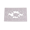 Rectangle with Flower Frame Carbon Steel Cutting Dies Stencils DIY-F028-33-3