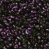 Spray Painted Glass Seed Beads SEED-F005-07A-04-3