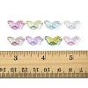 50Pcs 8 Colors Transparency Electroplate Glass Beads Set GLAA-FS0002-39-5