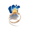 Handmade Polymer Clay Rings RJEW-TA00201-5