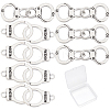 40Pcs 2 Style Tibetan Style Alloy Connector Charms TIBE-SC0001-62-1