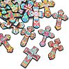 Mexico Theme Inspirational Quotes PVC Plastic Cabochons PL-CBAEA65-06-1
