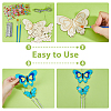 DIY Wood Butterfly Wind Chime Making Kits DIY-FH0010-13-3