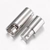 Tarnish Resistant 304 Stainless Steel Bayonet Clasps STAS-G071-57P-2