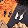 2 Pairs Alloy Enamel Dangle Earrings EJEW-JE06530-1
