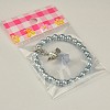 Lovely Wedding Dress Angel Bracelets for Kids BJEW-JB00727-01-3