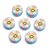 Handmade Polymer Clay Beads CLAY-T019-14E-1