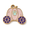 Christmas Themes 304 Stainless Steel Enamel Charms LS-STAS-K312-04H-G-1