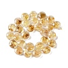 Natural Citrine Beads Strands G-N342-10-3