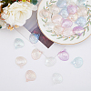 84Pcs 6 Colors UV Plating Opaque Acrylic Pendants PACR-DC0001-02-4
