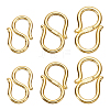   6Pcs 3 Styles 925 Sterling Silver S-Hook Clasps FIND-PH0018-34-1