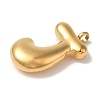 Ion Plating(IP) 304 Stainless Steel Pendants X-STAS-M017-08G-10-2