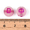Luminous Frosted Acrylic Beads FACR-T008-02D-4