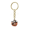 Alloy with Glass Keychain KEYC-JKC00868-4