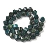 Natural Moss Agate Beads Strands G-C267-B23-3